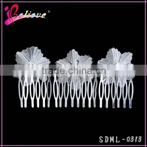 2015 Popular Hair Jewelry Flower Diamond Hair Comb Wedding Hair Accessories thumbnail-2