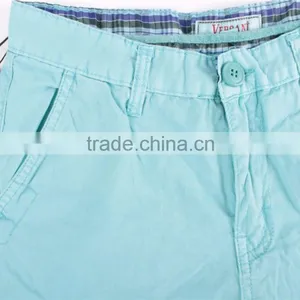 Boy's 100%cotton Garment Stock Lot Washed Shorts thumbnail-2