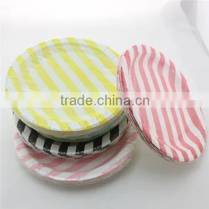 New Products 2015 Lace Pattern Party Theme Round Paper Plates for Party Supplies thumbnail-4