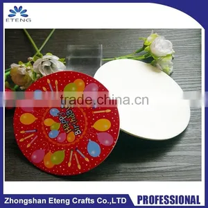 High Quality Round Absorbent Paper Cup Coasters for Wholesale thumbnail-1