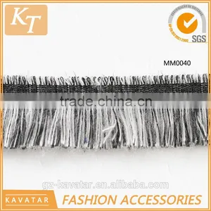 35mm Width Hot Selling Cotton Brush Trim thumbnail-1
