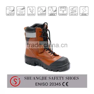 CE EN ISO 20345 PU Injected Sole Steel Toe Cap Steel Plate Safety Shoes 9052 thumbnail-1