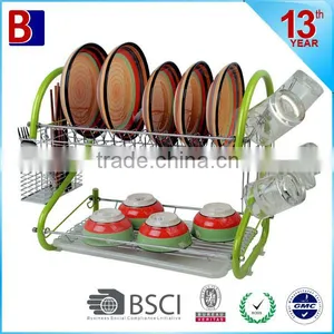 2013 Latest Chromeplate+spray Powder Dish Rack thumbnail-1