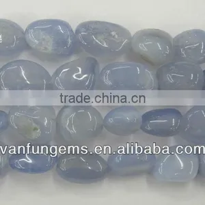 Blue Chalcedony Wholes Natural Polished Stone thumbnail-1