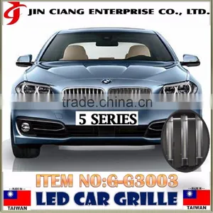 Car Styling FRONT GRILLE MOULD LED GRILLE LIGHT For BMWW 5Series F10 thumbnail-5
