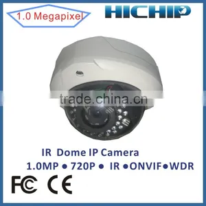 Hichip Vandalproof Camera Infrared P2P Tutk Server IP Camera Dome WDR With 3MP HD Lens thumbnail-1