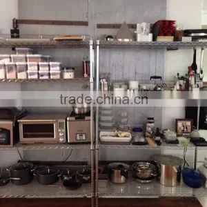 Stainless Steel Wire Shelving for Hospital Storage Use thumbnail-2