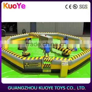 Inflatable Jump Bar Double Pole,wipeout Inflatable Game Inflatable,wipeout Manufacturer thumbnail-1