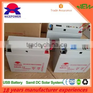 dc Solar System 12v30W Usb Battery dc Rca Socket Portable Power Supply thumbnail-6