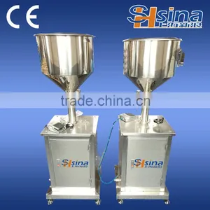 10-500ml Stainless Steel Semi Automatic Liquid Filling Machine thumbnail-1