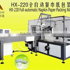 HX-220 Full-automatic Napkin Paper Packing Machine thumbnail-1