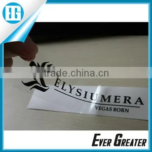 Custom Clear Vinyl Sticker, Transparent Stickers DIE CUT WINDOW STICKER Custom Die Cut Pvc Sticker thumbnail-1