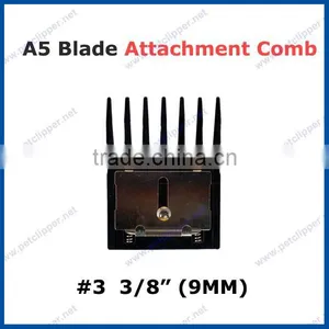 Pet Clipper #3 3/8" 9mm A5 Blade Attachment Comb thumbnail-1