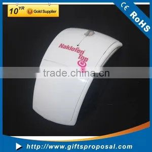 Wireless Optical Computer Mouse Foldable Mini USB 2.4Ghz Laptop Mouse With Vertical Scroll 1600 DPI Reliability Design Hot Sale thumbnail-5