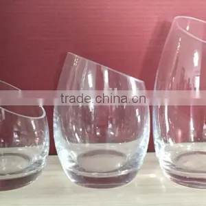Large Slant Rim Champagne Glass Ice Bucket thumbnail-1