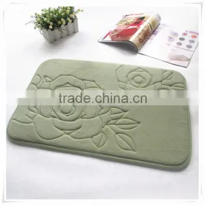 Foam Backing PVC Coil Door Mat/Memory Foam Bath Mat_ Qinyi thumbnail-1