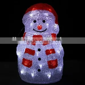 Led Sculpture Light Led Motif Light Snowman Light for Street Square Decoration thumbnail-1