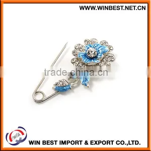 Wholesale China Costume Jewellery Trendy Brooches, Fashion Safety Pin thumbnail-4