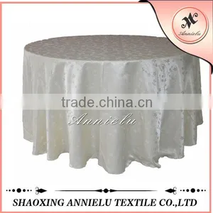 100%polyester Jacquard Banquet Table Cloth thumbnail-1
