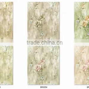 2016 New Printed Non Woven Wallpaper, European Botanical Wall Sticker for Wall , Moisture-proof Wall Decal Corparation thumbnail-3