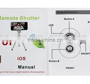 Selfie Monopod Bluetooth Remote Shutter for Handheld Monopod for All Smartphone Digital Camera thumbnail-4