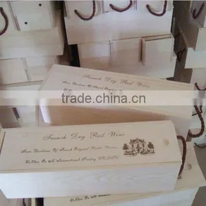 Custom Made Gift Boxes/Wooden Wine Gift Box thumbnail-4