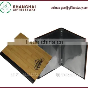 New Style Restaurant Wooden Menu Cover thumbnail-4