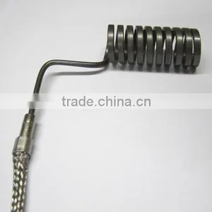 Spring Coil Heater Hot Runner Heater With Stailess Steel Flexible Cable thumbnail-2