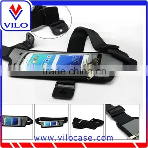 One Pocket Lycra Running Belt With PVC Window thumbnail-1