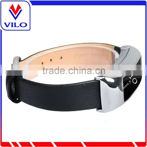 For Fitbit Alta Leather Watch Band Replacement Wristband With Metal Frame thumbnail-3