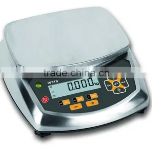 OIML Weighing Counting Scale Rs232c IP67 Waterproof, 304 Stainless Steel, Yellow/red/green/blue/white Color Backlight thumbnail-2