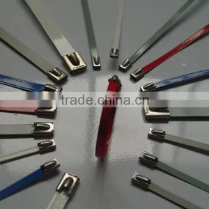Stainless Steel Lock Ball Ties (material:304-201-316 ) 4.6*150 thumbnail-3