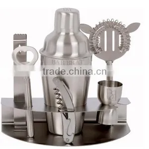 Custom Stainless Steel Cocktail Shaker,logo Printing Stainless Steel Bar Shaker thumbnail-2