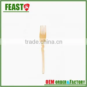 High Quality Mini Dinner Fork, Customized Wood Fork thumbnail-3