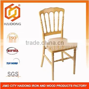 Wholesales Wedding Wooden and Resin Napoleon Chair thumbnail-1