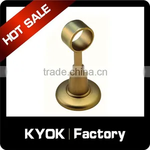 KYOK Electroplating/iron Double Curtain Rod Bracket,wall Mount 16/19mm Brackets,vertical Blinds Component on Sale thumbnail-1