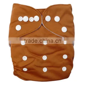 ALVA Reusable and Washable Cloth Diapers Babies Plain Cloth Nappies With TPU Made in China Quality Choice thumbnail-4