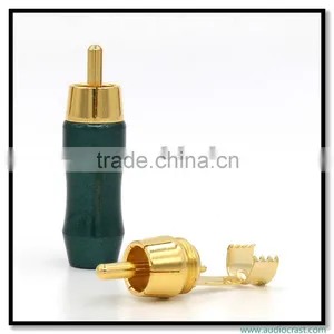 HIFI Audio 24K Gold Plated RCA Cable RCA Analogy Interconnect for Audio thumbnail-3