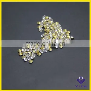 A Quality Point Back Rhinestone Super Shining White Crystal Diamond for Fashion Jewelry Quality Choice thumbnail-5
