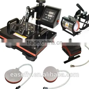 Digital 6 in 1 Combo Heat Press Printing Machine for t Shirt Printing, Cap Printing, Mug Printing and Plate... thumbnail-1