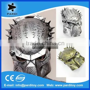 Cosplay Party Mask Predator Mask Gold and Silver thumbnail-1