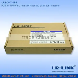 PCIe Intel 82574 Chipset PCI Express x1 100Mbps MM SC Port Fiber Optic Fast Ethernet PXE Types of Boot Room PCIe Lan Card Quality Choice thumbnail-6