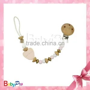 Made in China High Quality Baby Goods Colorful Cute Design Baby Pacifier Holder Pacifier Chain Clip thumbnail-4