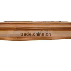Exported Paulownia Solid Wood Coffin H02-1 thumbnail-1
