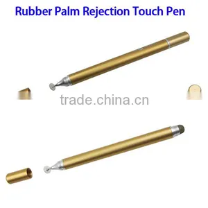 New Arrivals Rubber Palm Rejection Stylus Touch Pen for Tablet, 2 in 1 Tablet Touch Pen Quality Choice thumbnail-1