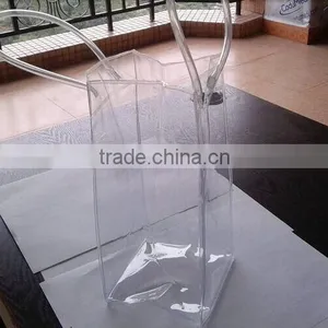 Chinese Cheap PVC Promotion Wine Bag thumbnail-1