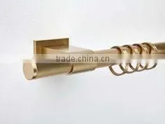 Polished Nickel Drapery Curtain Rod thumbnail-1