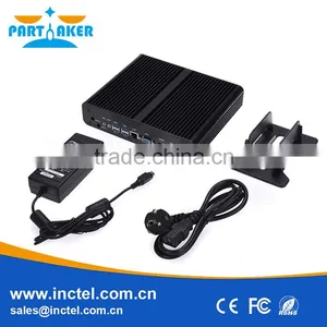 High Quality Promotional H87 Chipset L3 3MB Cache Intel HD 4400 Graphics Fanless Mini Industrial Pc thumbnail-1