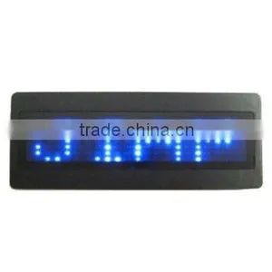 Mini LED Car Display With 12v Cable Wholesale Digital Name Plate thumbnail-1