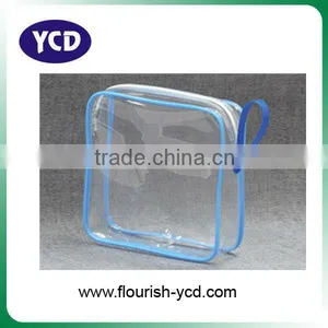 Cheap Small White Promotional Cosmetic Bag thumbnail-1